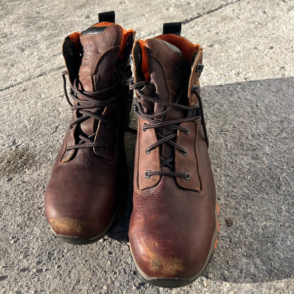 Timberland PRO Footwear: Men's size 11.5 Hypercharge 6" Composite Toe Work Boots - Picture 1 of 8